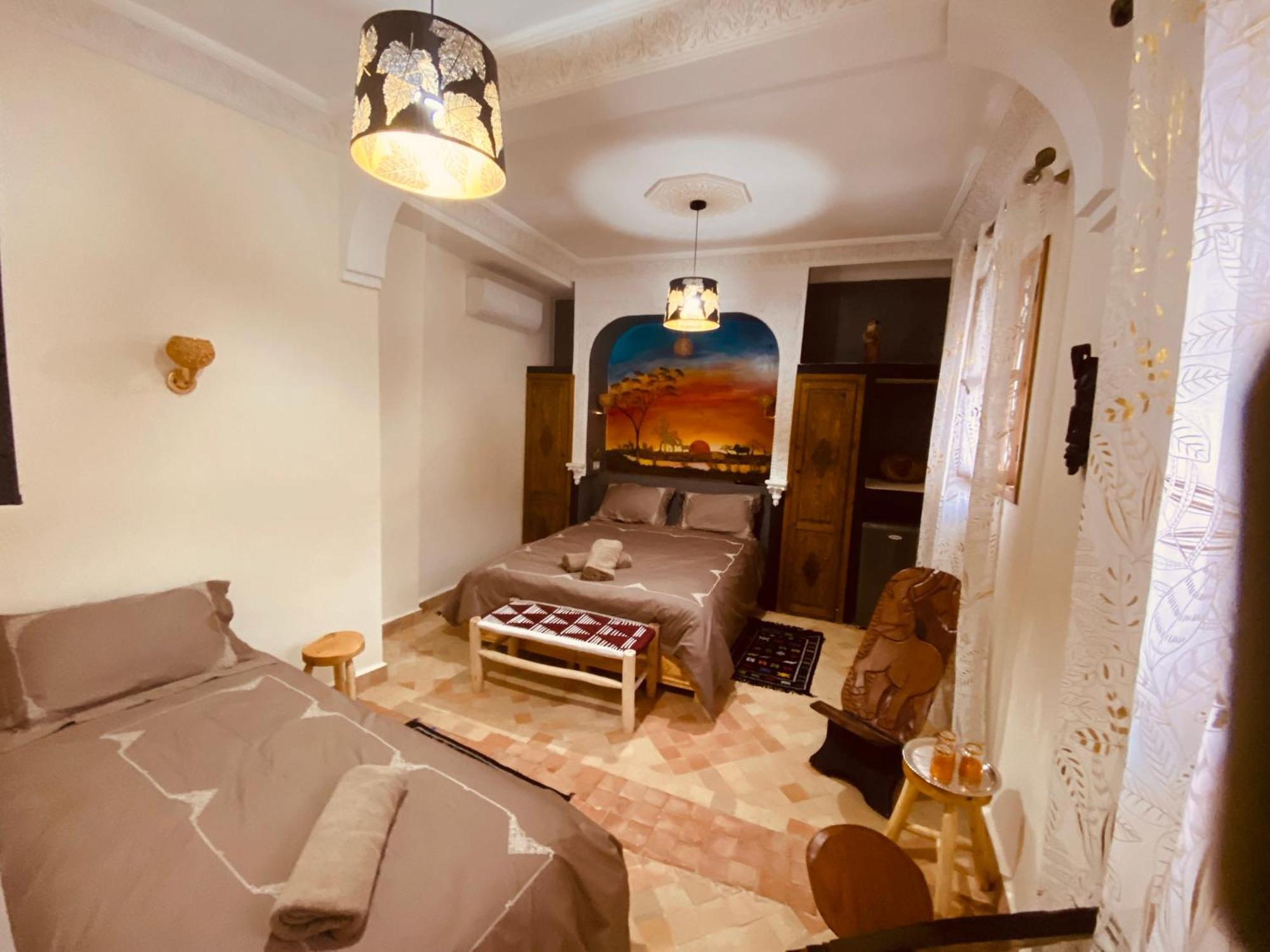 Riad & Spa Sous Le Soleil Chez Jerome Et Pamela Suite Africaine Marrakesh Exterior foto