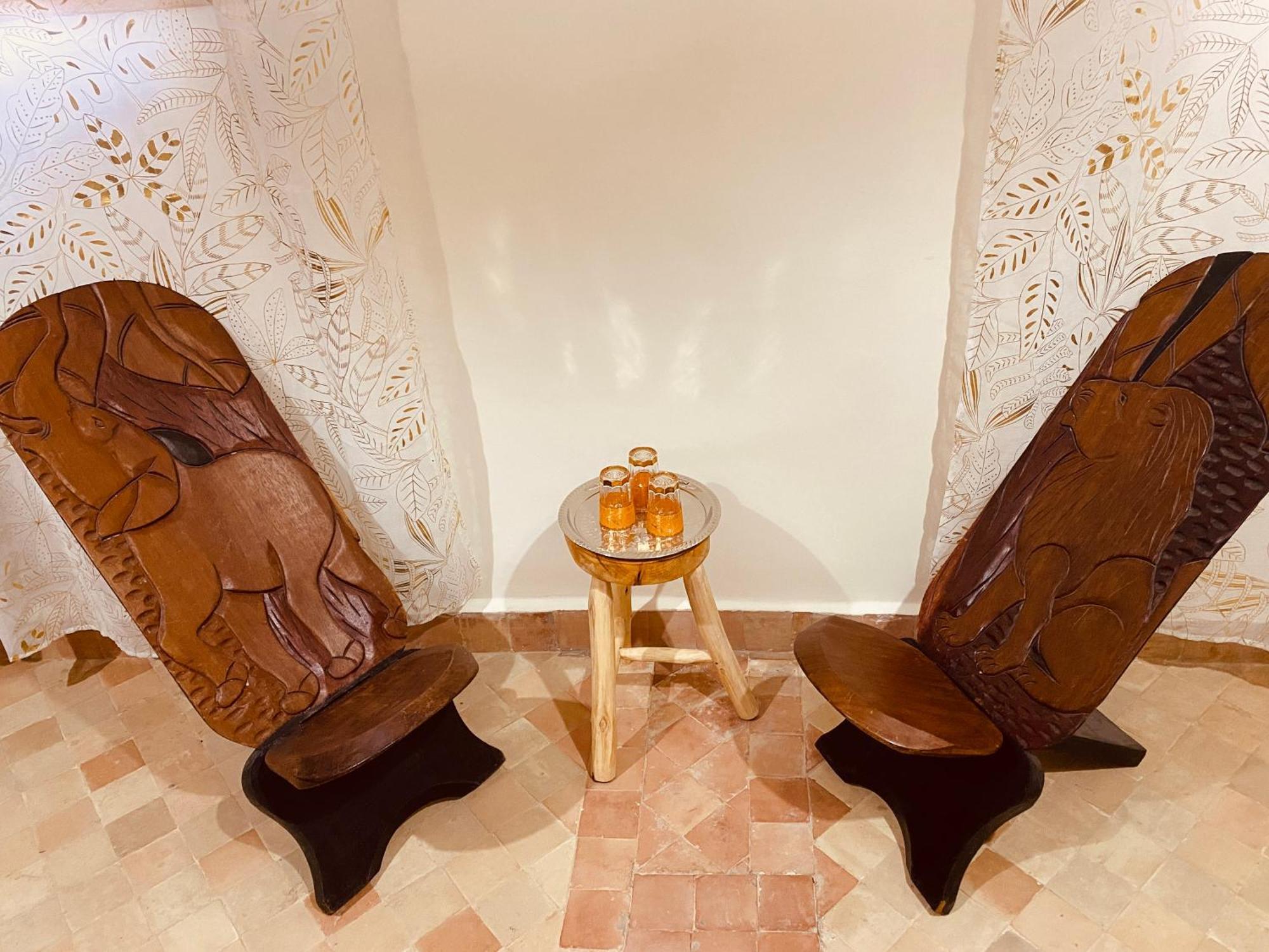 Riad & Spa Sous Le Soleil Chez Jerome Et Pamela Suite Africaine Marrakesh Exterior foto
